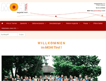 Tablet Screenshot of mohi-tirol.at